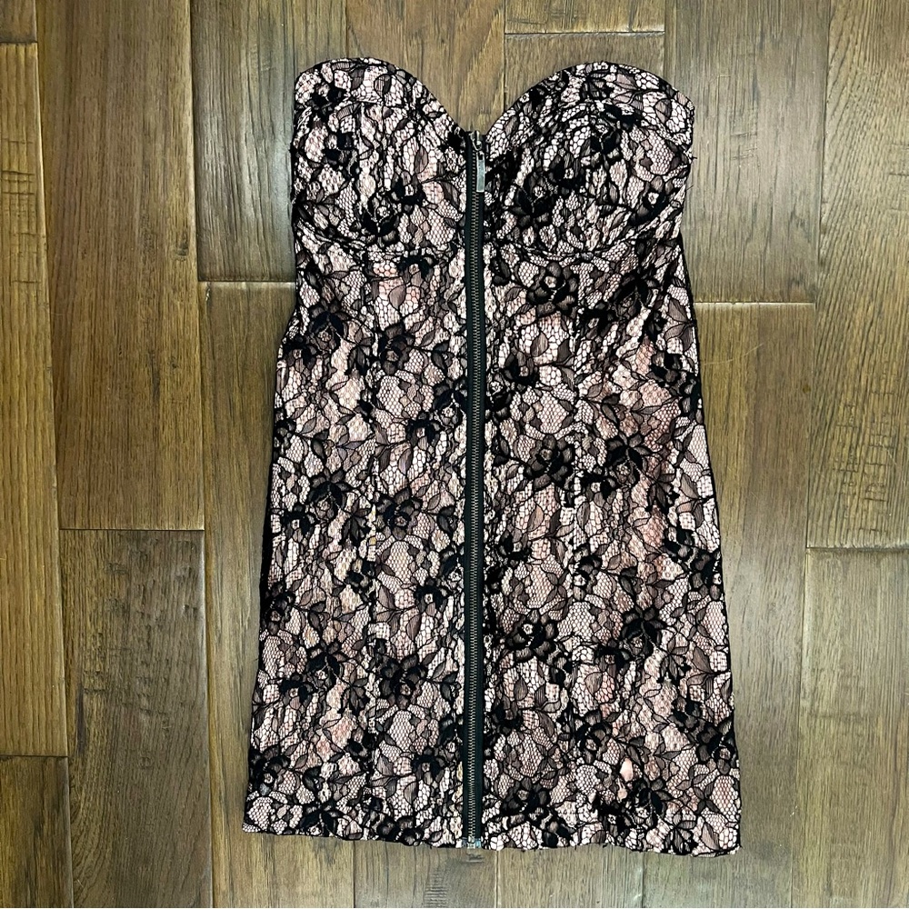 QED London Strapless Dress